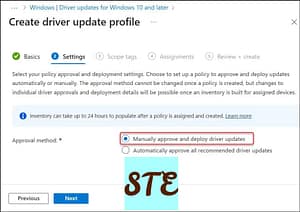 Driver update via Intune