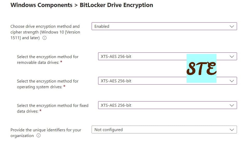 Windows BitLocker configuration using Intune SunilTechExplorer
